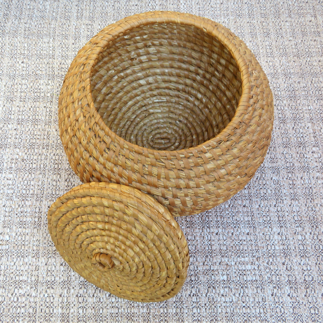 Snake Charmer Storage Basket Set with Lid